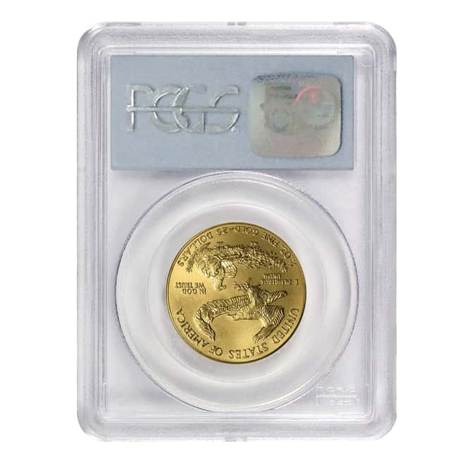 2004 1/2 oz $25 Gold American Eagle Coin PCGS MS 69