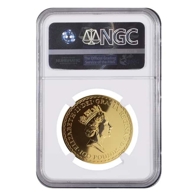 1997 Great Britain 1 oz Gold Britannia Coin NGC MS 68