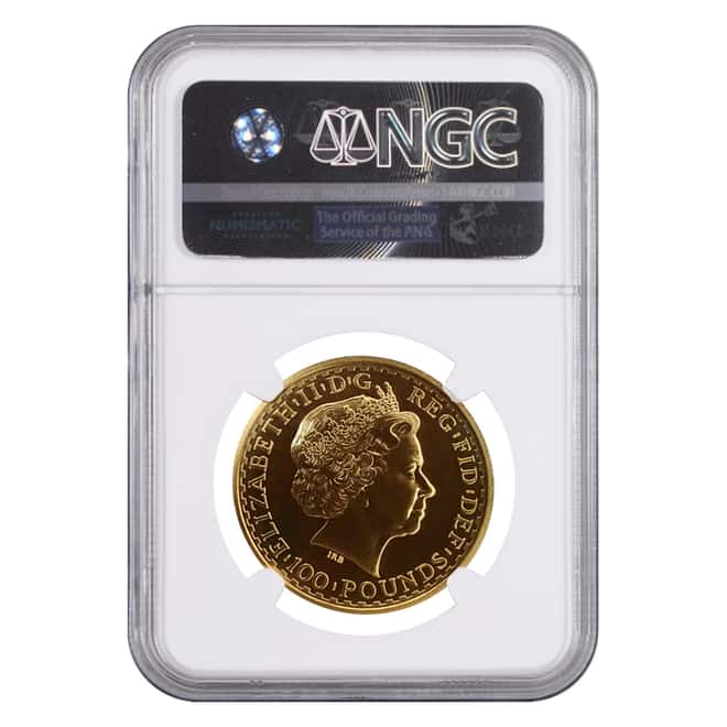 2000 Great Britain 1 oz Gold Britannia Coin NGC MS 69