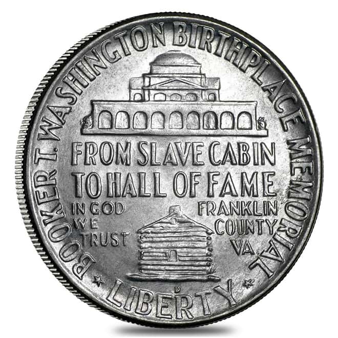 Booker T. Washington Half Dollar 90% Silver Commem AU (1946 - 1951, Random Year)
