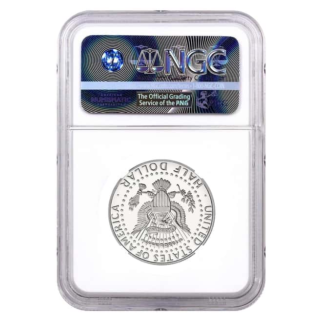 2017 S Proof Silver Kennedy Half Dollar Limited Edition NGC PF 70 ER