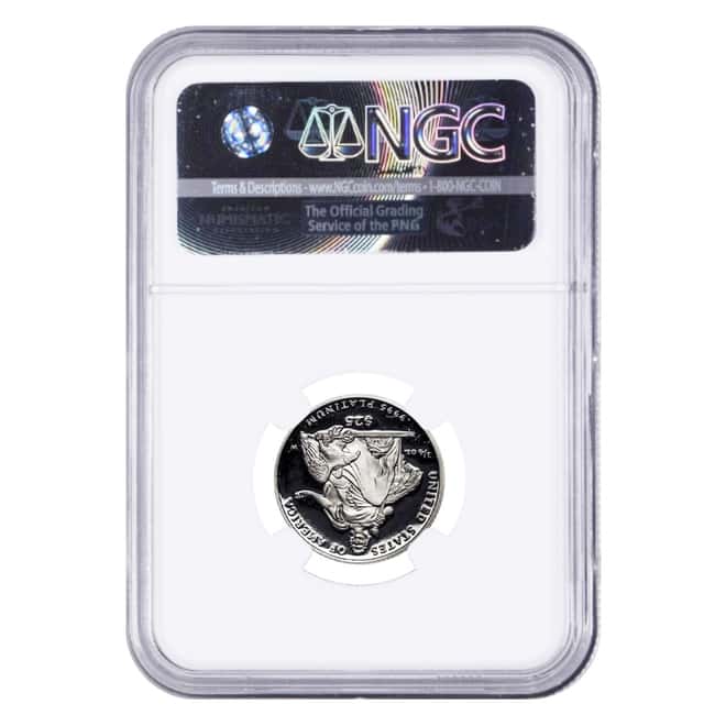 2004 W 1/4 oz $25 Platinum American Eagle Proof Coin NGC PF 70 UCAM