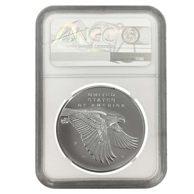 2017 P 1 oz American Liberty High Relief Proof Silver Medal NGC PF 69 Mint Error (225th Ann. Label)