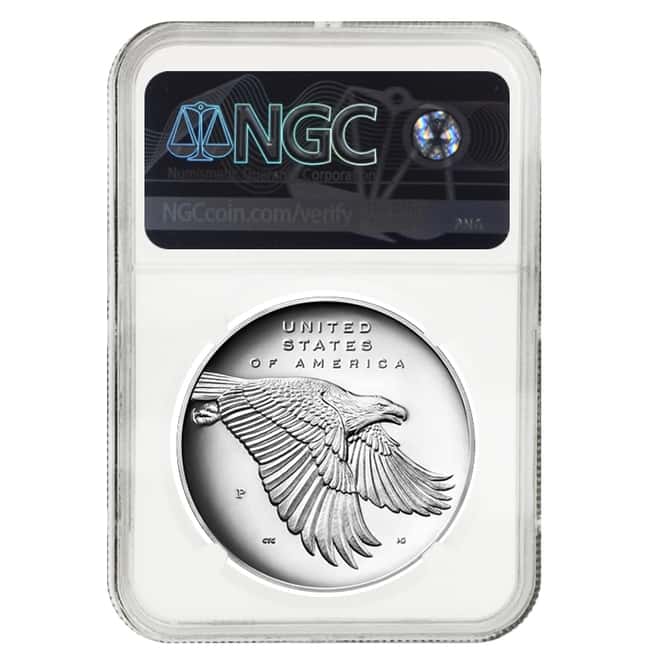 2017 P 1 oz American Liberty High Relief Proof Silver Medal NGC PF 70 (225th Ann. Label)