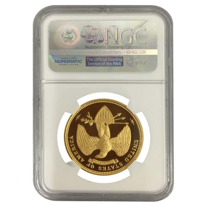 2008 1 oz George T. Morgan $100 Gold Union NGC UCAM Ultra High Relief Gem Proof Coin