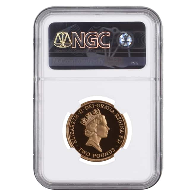 1994 Great Britain Proof Gold 2 Pounds Bank of England NGC PF 69 UCAM
