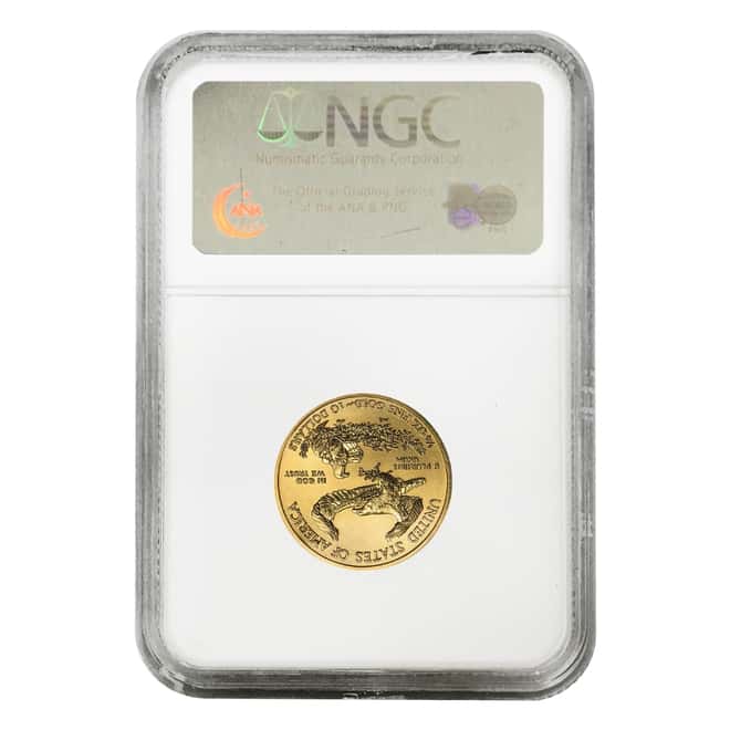 2005 1/4 oz $10 Gold American Eagle NGC MS 69