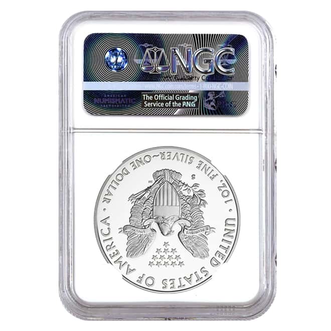 2017 S 1 oz Proof Silver American Eagle Limited Edition NGC PF 69 ER