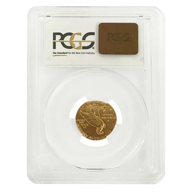 1909 $2.5 Indian Head Gold Quarter Eagle Coin PCGS AU 55