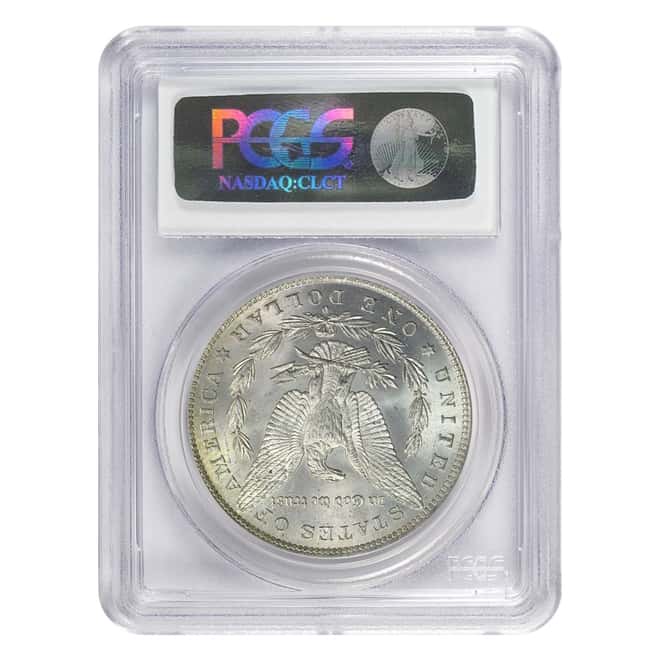 Silver Morgan Dollar PCGS MS 64 (Random Year, 1878-1904)