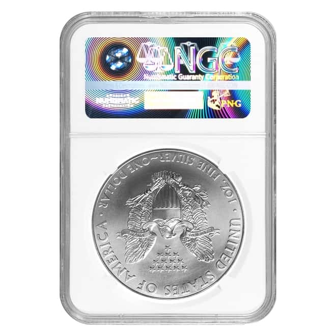 2014 1 oz Silver American Eagle $1 Coin NGC MS 70 Early Releases 