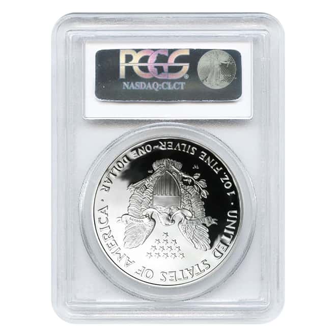 2003-W 1 oz Proof Silver American Eagle PCGS PF 70 DCAM