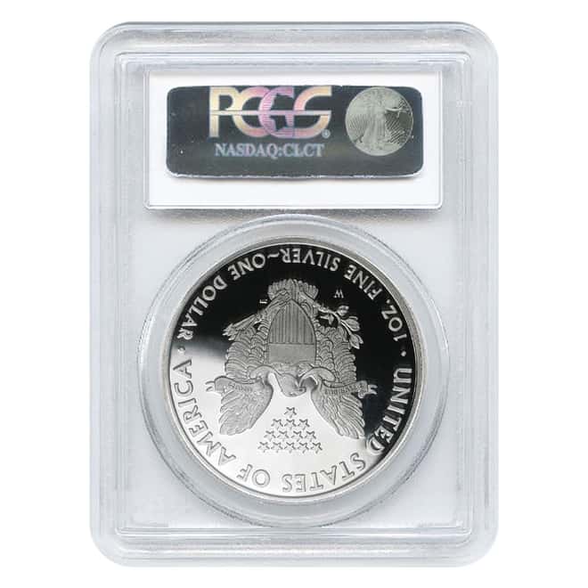 2010-W 1 oz Proof Silver American Eagle PCGS PF 70 DCAM