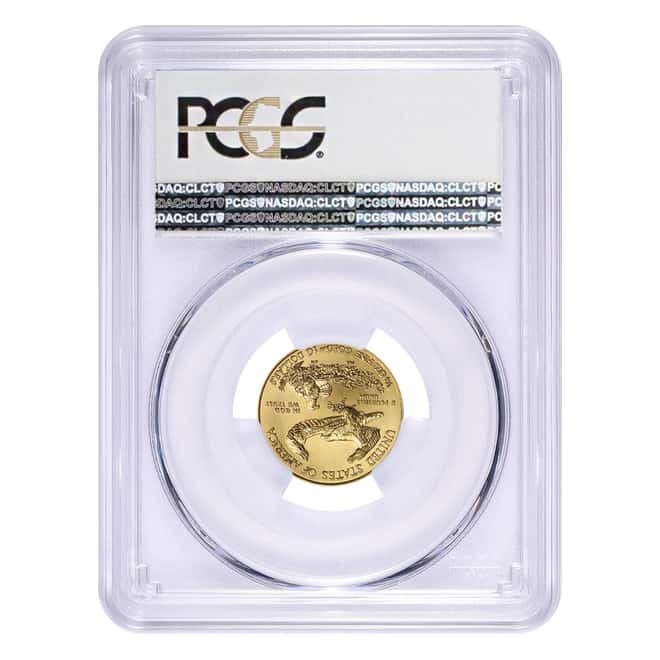 2018 1/4 oz Gold American Eagle PCGS MS 70 First Strike - West Point 