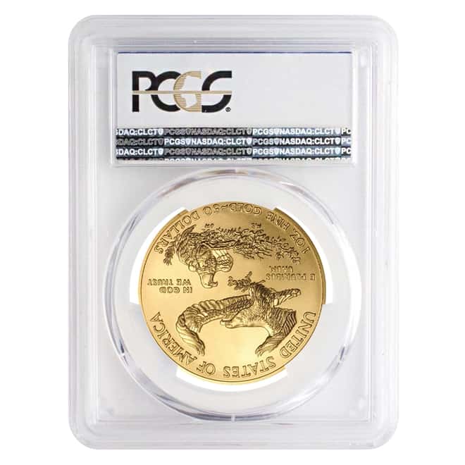 2018 1 oz Gold American Eagle PCGS MS 70 First Strike - West Point