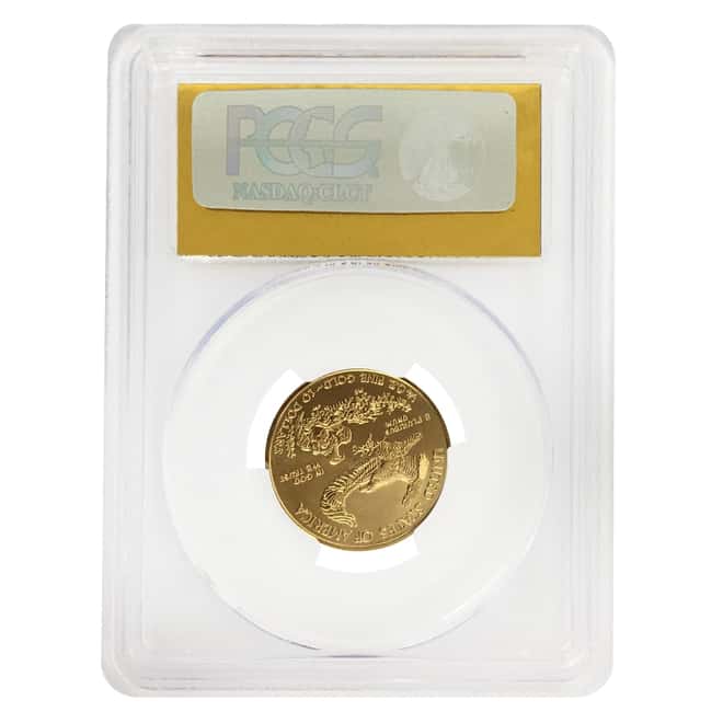 2014 1/4 oz $10 Gold American Eagle PCGS MS 70 First Strike (Gold Label)