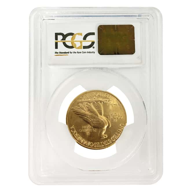 1932 $10 Indian Head Gold Eagle Coin PCGS MS 63