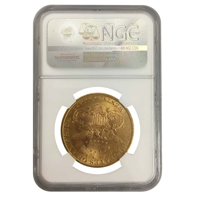 1900 $20 Liberty Head Double Eagle Gold Coin NGC UNC Details