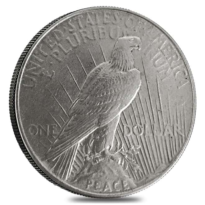 1934 Silver Peace Dollar XF