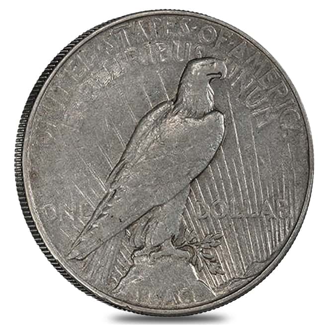 1935 Silver Peace Dollar XF