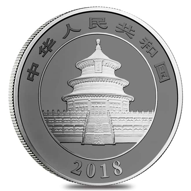 2018 1 kilo Chinese Silver Panda 300 Yuan .999 Fine Proof (w/Box & COA) 