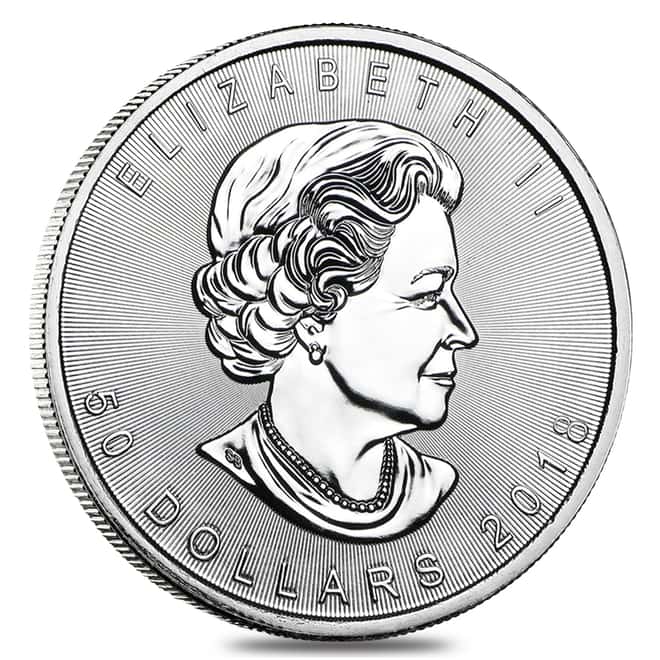 2018 1 oz Palladium Canadian Maple Leaf Coin $50 .9995 Fine BU (Sealed) 