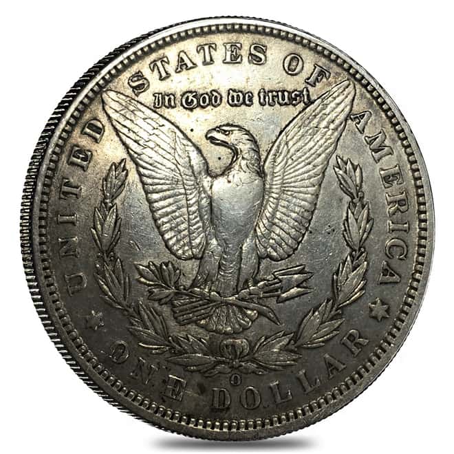 1892 O Silver Morgan Dollar VF