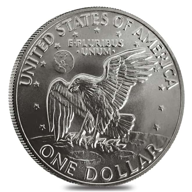 Roll of 20 - 1971-1976 40% Silver Eisenhower Dollar BU (Random Year)