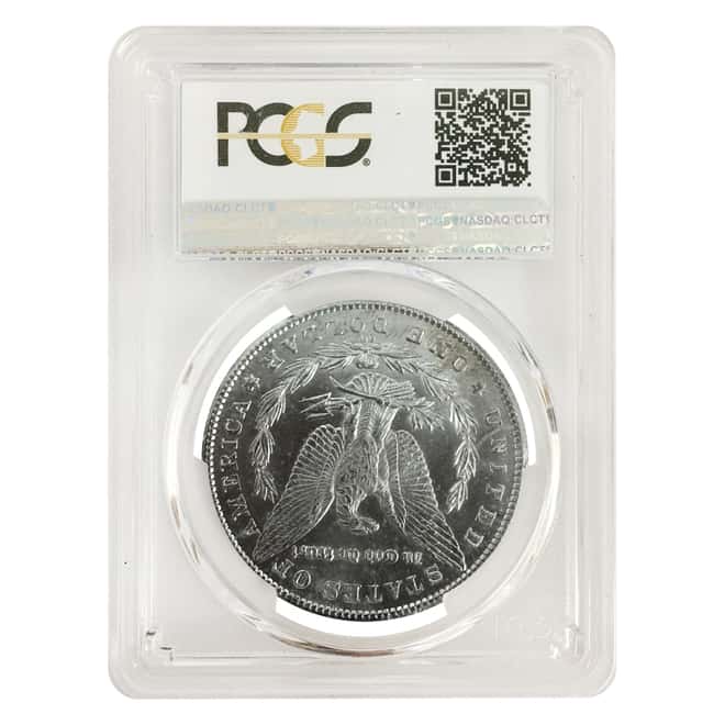 1885-CC Silver Morgan Dollar PCGS MS 62+ 
