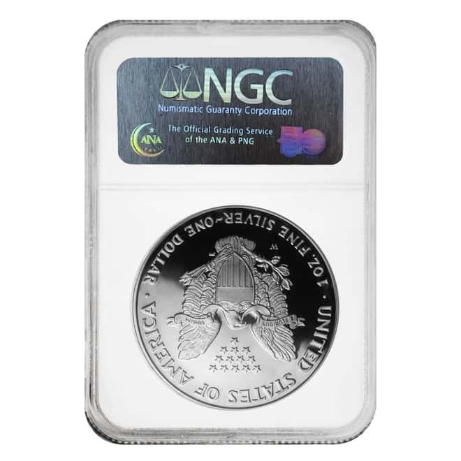 2007 W 1 oz Silver Proof American Eagle $1 Coin NGC PF 69 UCAM Early Releases