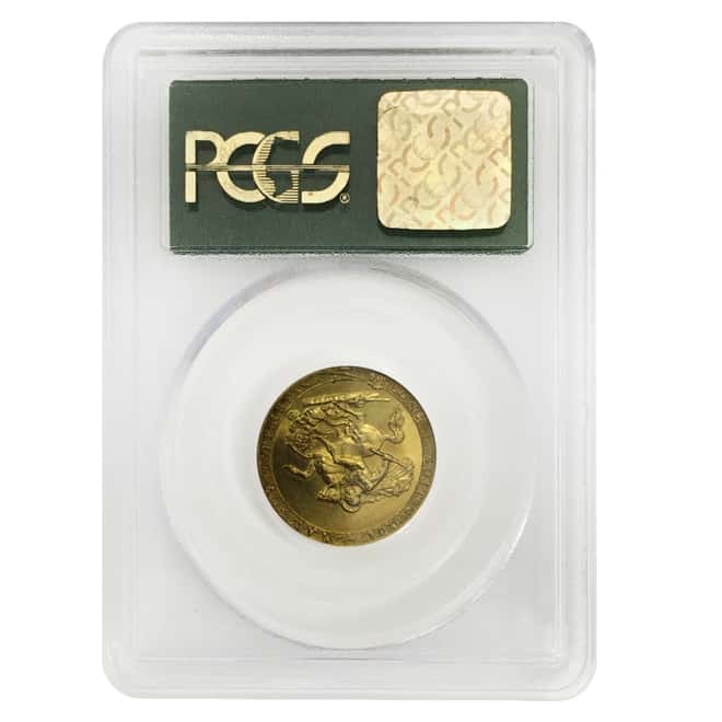 1817 British Gold Sovereign George III PCGS AU 58