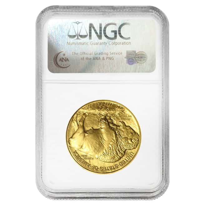 2006 1 oz Gold American Buffalo NGC MS 70 First Strikes