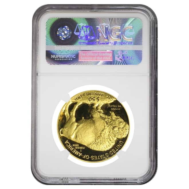 2007 W 1 oz $50 Proof Gold American Buffalo NGC PF 70 UCAM