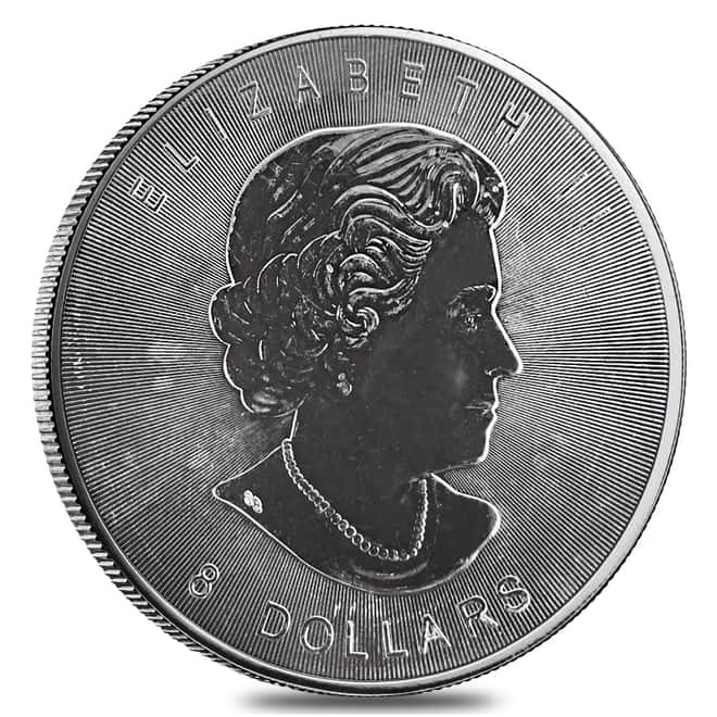 1.25 oz Silver Canadian Bison $8 Coin .9999 Fine Cull (Random Year)