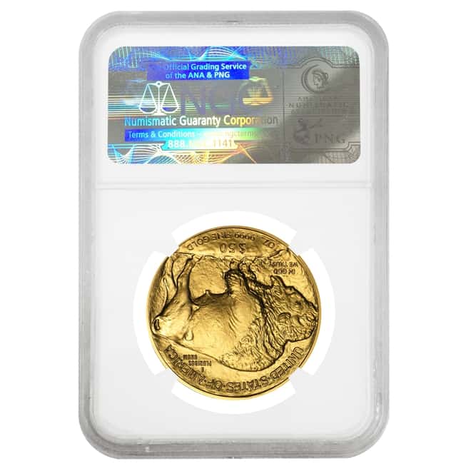 2013 1 oz $50 Gold American Buffalo NGC MS 70