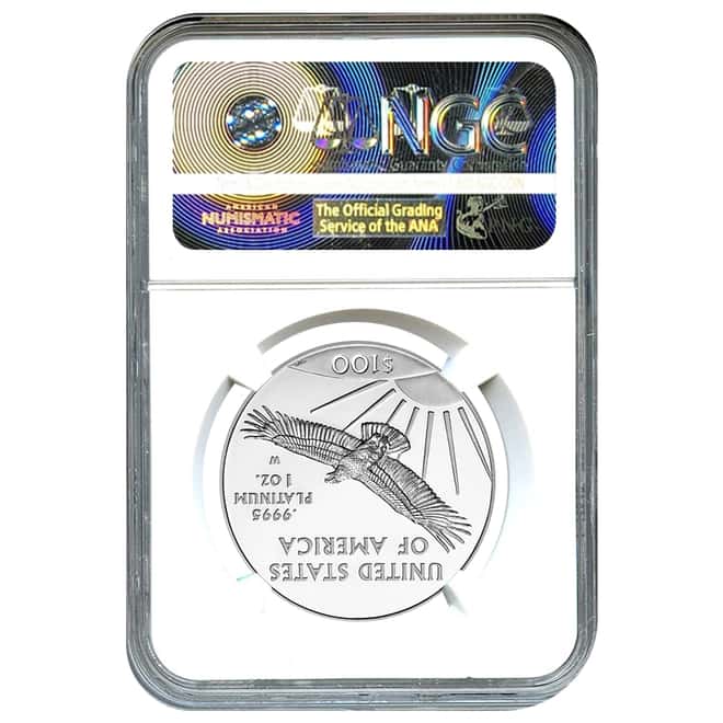 2018-W 1 oz Platinum American Eagle Proof Coin NGC PF 69 UCAM Early Releases