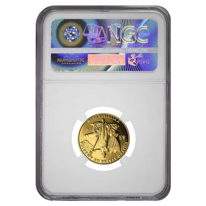 2011 W Gold $5 Proof Commemorative Medal of Honor NGC PF 70 UCAM