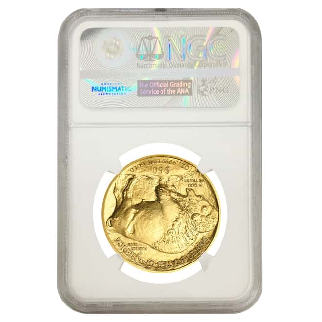 2016 1 oz $ 50 Gold American Buffalo NGC MS 70 Early Releases (Buchanan Signature Label)