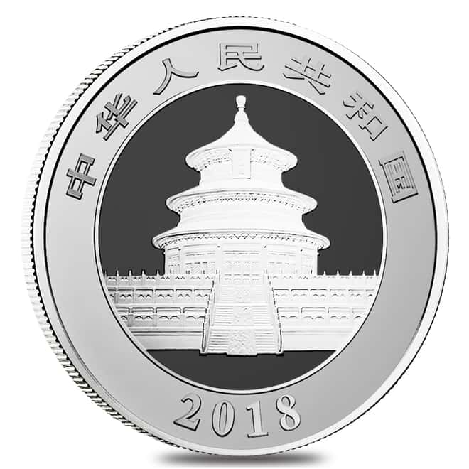 2018 150 gram Chinese Silver Panda 50 Yuan .999 Fine Proof (w/Box & COA)