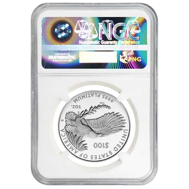 2018-W 1 oz Proof Platinum American Eagle - Life - NGC PF 69 ER