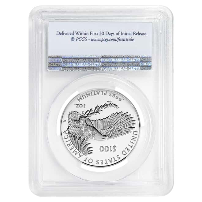 2018-W 1 oz Proof Platinum American Eagle - Life - PCGS PF 69 FS