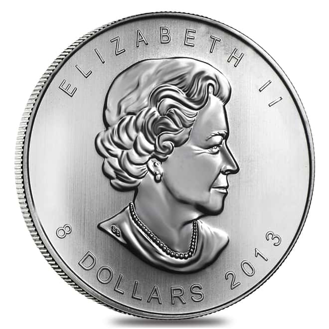 2013 1.5 oz Canadian Silver Polar Bear $8 Coin .9999 Fine BU