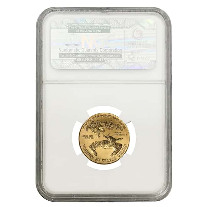 2009 $10 1/4 Gold American Eagle NGC MS 70 Early Releases