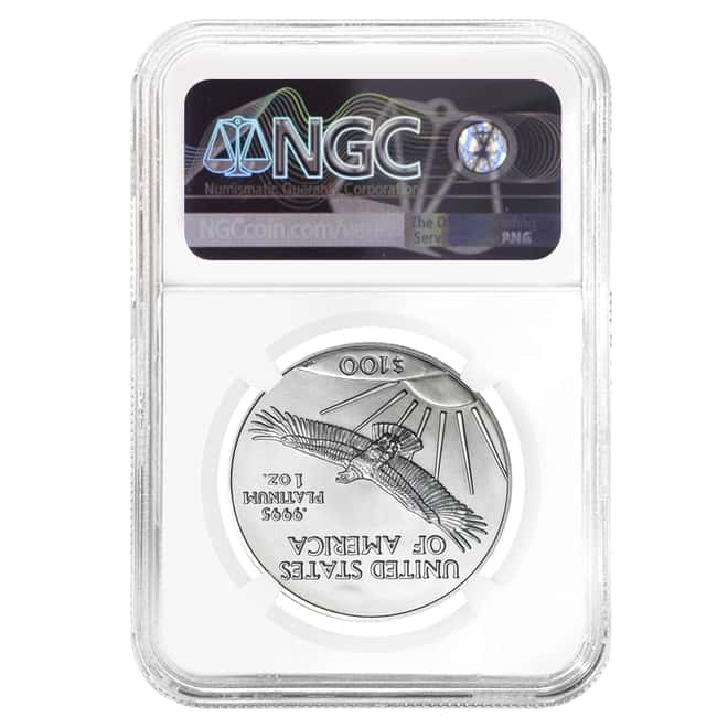 2018 1 oz Platinum American Eagle NGC MS 70 Early Releases