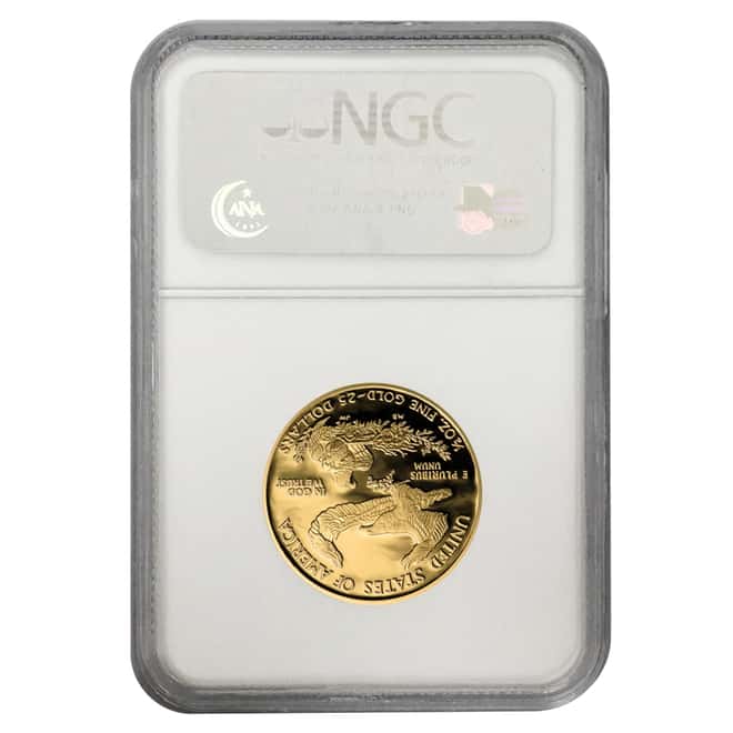 2006 W 1/2 oz $25 Proof Gold American Eagle NGC PF 69 UCAM