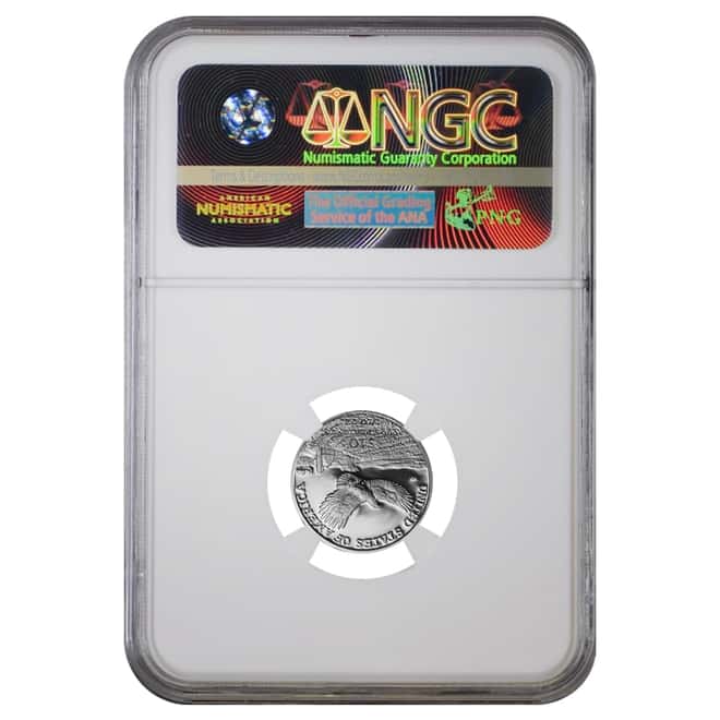 2000 W 1/10 oz $10 Platinum American Eagle Proof Coin NGC PF 69 UCAM