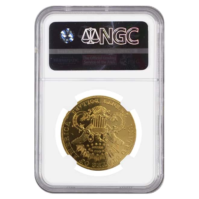 1902 $20 Liberty Head Double Eagle Gold Coin NGC UNC Details