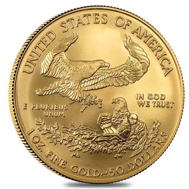 2007 W 1 oz $50 Burnished Gold American Eagle (w/Box & COA)