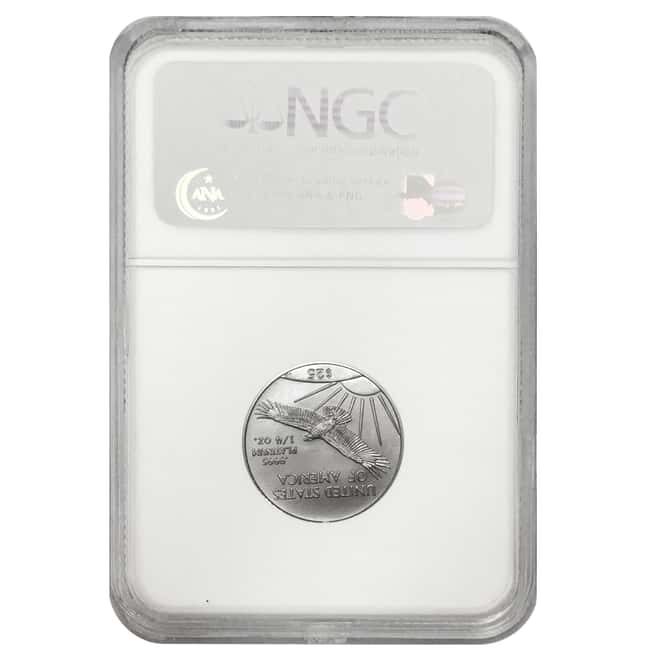 2007 1/4 oz $25 Platinum American Eagle NGC MS 69 Early Releases