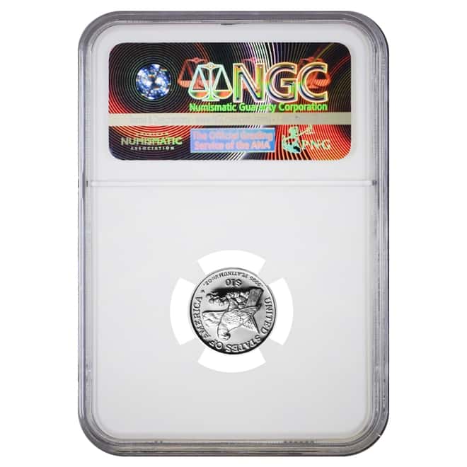 2003 W 1/10 oz $10 Platinum American Eagle Proof Coin NGC PF 70 UCAM